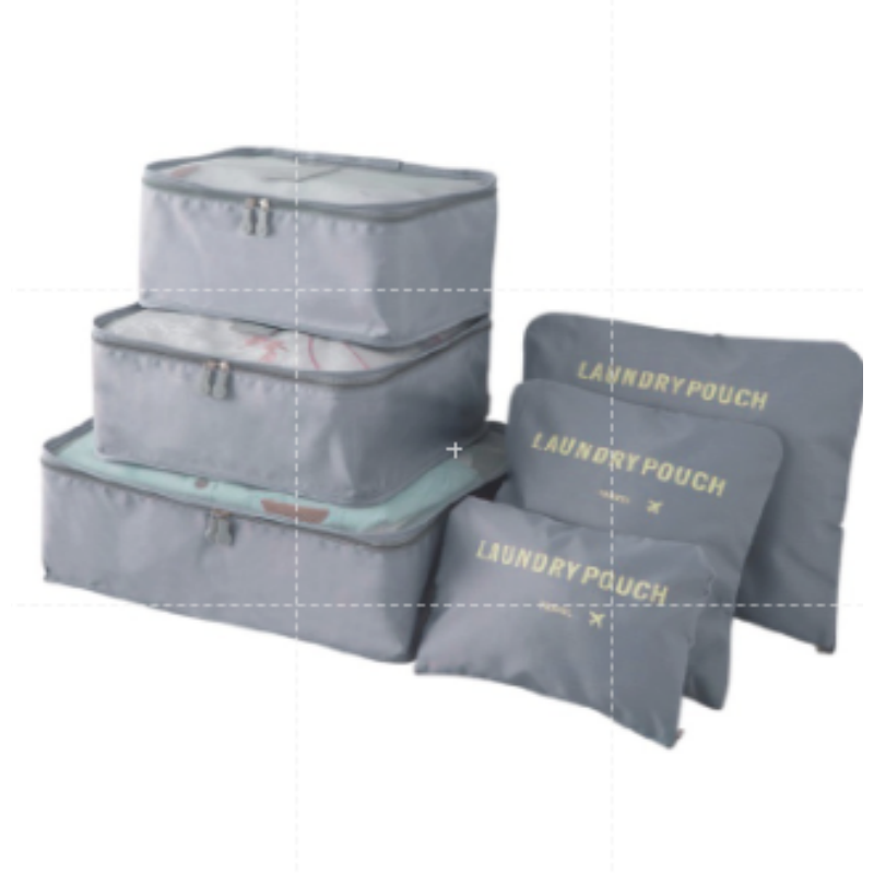 🔥6件組🔥旅行收納包 旅行袋 收納包 行李分裝袋行李收納行李收納袋旅行分裝袋飛機包 行李分類包 行李箱整理包-規格圖9