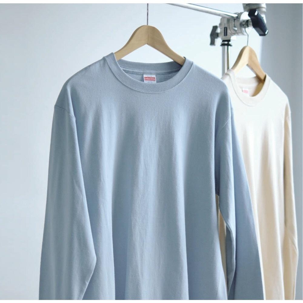 🌟後磅材質🌟素面長T United Athle 情侶款長T 長袖素T 重磅T恤 後磅T恤 後磅長T T恤 FUS-細節圖5
