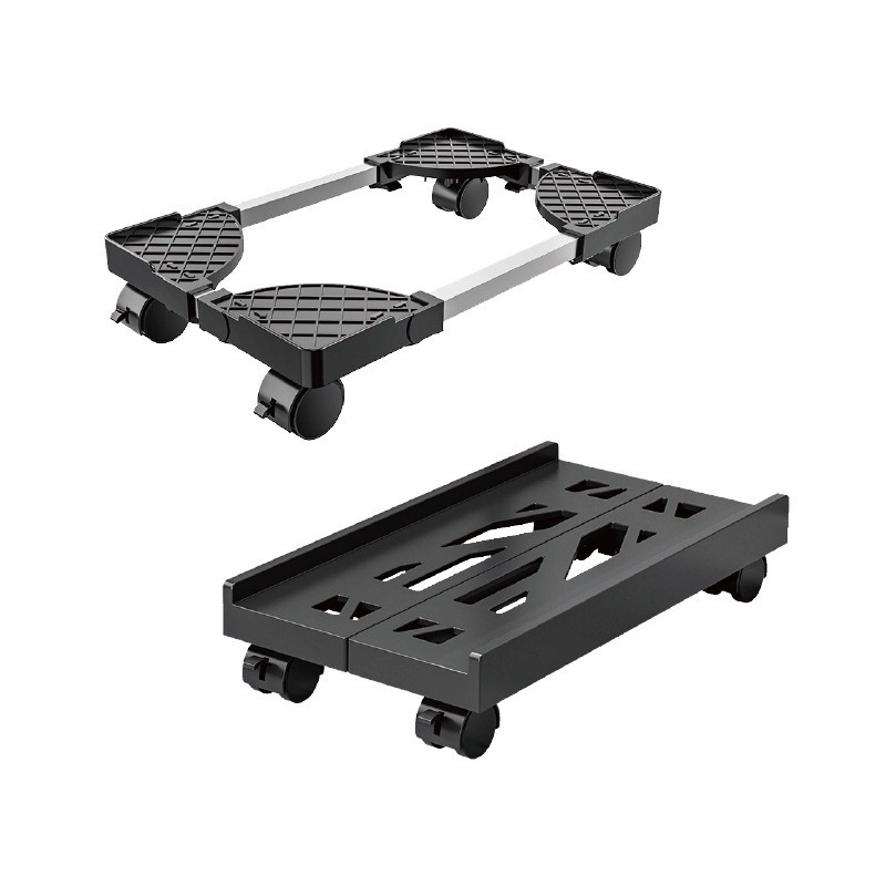 🔥自由伸縮🔥電腦主機架 帶滑輪主機架機箱托架台式電腦移動底座主機架電腦移動底座 移動主機架 主機底座 電腦架-細節圖2