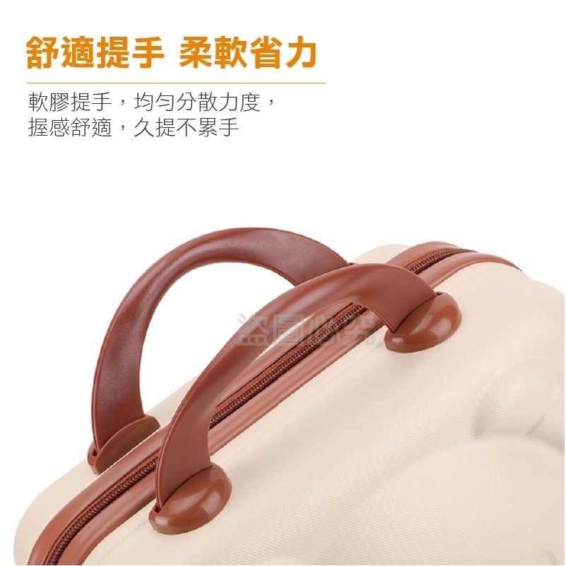 🔥原廠公司🔥14吋小熊行李箱 附密碼鎖 輕便行李箱 14吋旅行箱 手提旅行箱 小熊行李包 手提旅行箱  手提化妝包-細節圖6