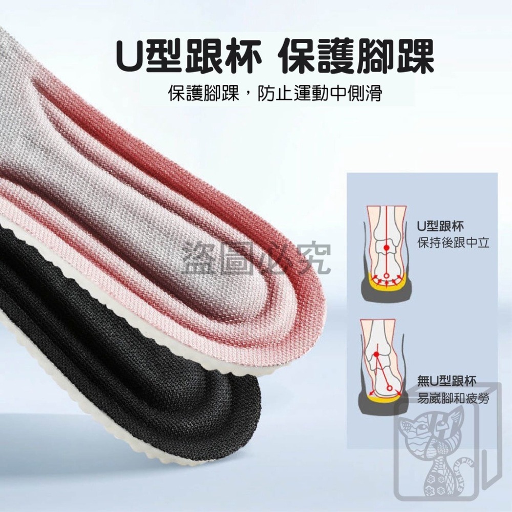 🔥久站不累🔥踩屎感鞋墊 氣墊鞋墊足弓鞋墊 運動鞋墊增高鞋墊 爆米花鞋墊 久站鞋墊 足弓鞋墊 減震鞋墊 boost-細節圖5