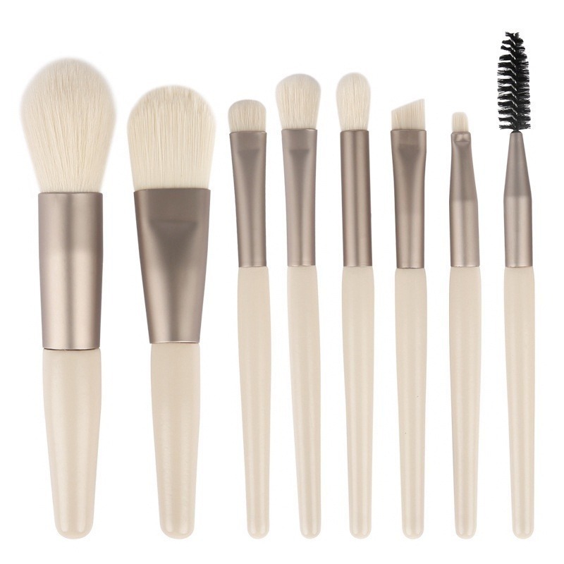 🔥台灣現貨🔥美妝刷具組 8件組迷你刷具全套刷具旅行化妝刷組 化妝刷具 化妝刷 眼影刷 粉底刷 蜜粉刷 腮紅刷 彩妝-細節圖9