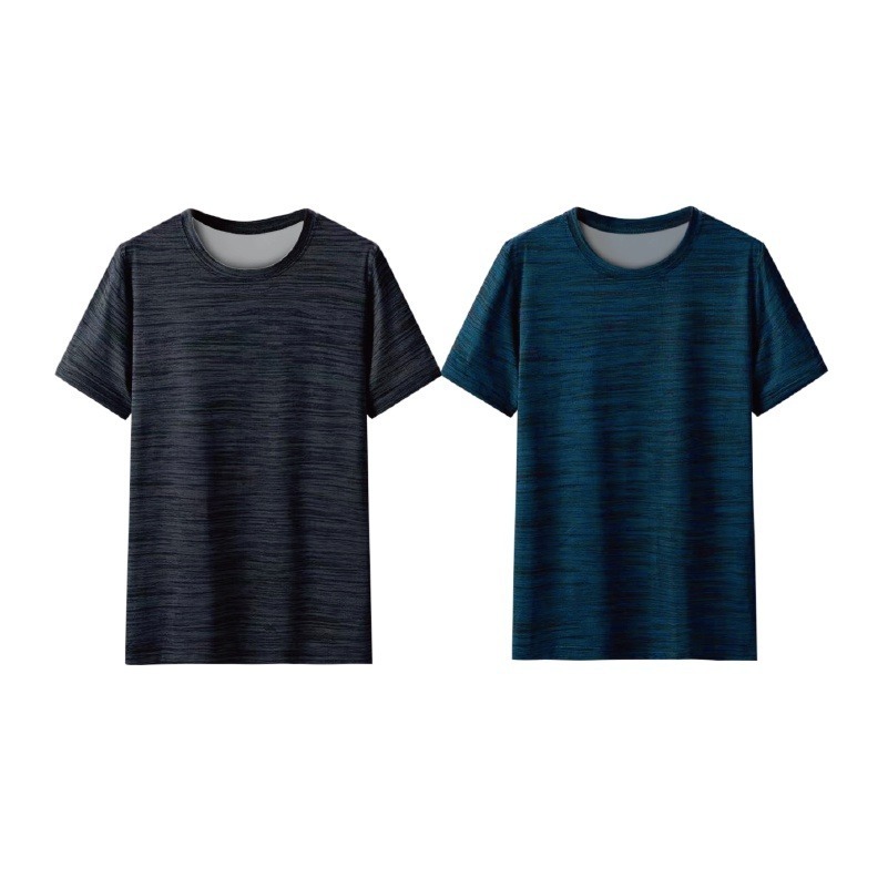 🧊超彈力🧊涼感衣 運動短素T戶外速乾T恤 冰絲運動短T 吸汗透氣短T 吸濕排汗短T 短袖T恤大彈力運動速乾T恤-細節圖2