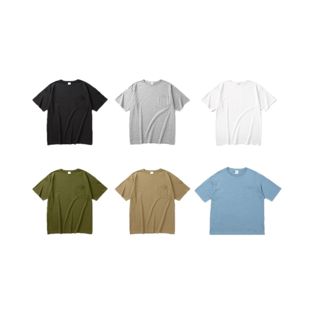 🌟日系穿搭🌟寬版口袋短T United Athle 5.6OZ 落肩T恤 寬版口袋上衣 UA衣服 寬版T恤 上衣-細節圖2