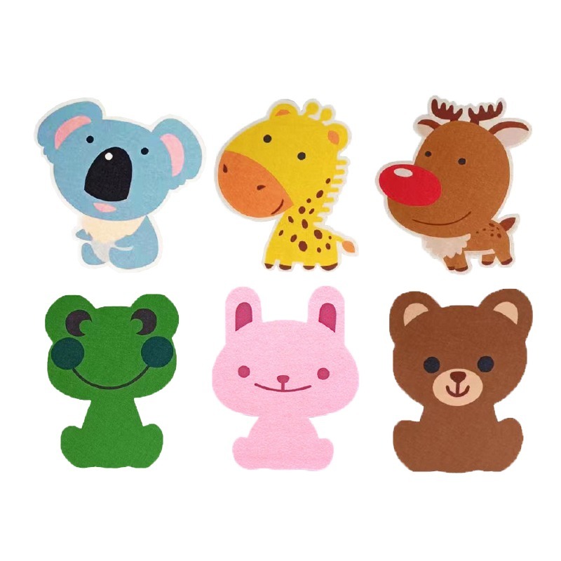 🔥可愛圖案🔥卡通馬桶除臭貼 馬桶貼 除臭貼 毛氈卡通貼 除臭裝飾貼浴室除臭 廚房除臭 毛氈壁貼 消臭貼 香氛貼片-細節圖2