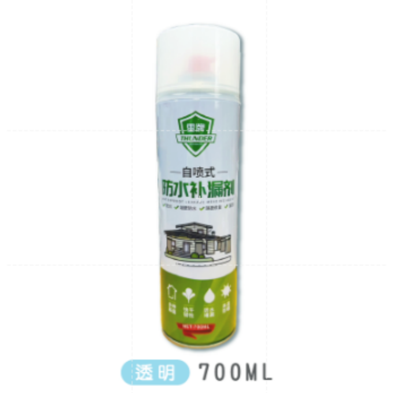 透明〔白綠瓶〕防水補漏膠700ml