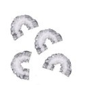 🔥單隻0.18🔥一次性防水耳套 透明防水耳套一次性耳罩染髮耳套 拋棄式耳罩 洗頭耳套 透明護耳套 簡易耳套-規格圖9