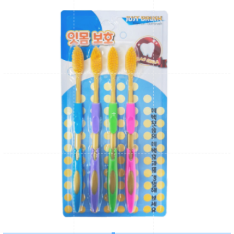 🔥柔尖細絲🔥深入牙縫🔥韓國熱銷健康奈米牙刷 韓國軟毛牙刷 韓國奈米牙刷黃金奈米牙刷 竹炭牙刷 雙層牙刷 細軟牙刷-細節圖2