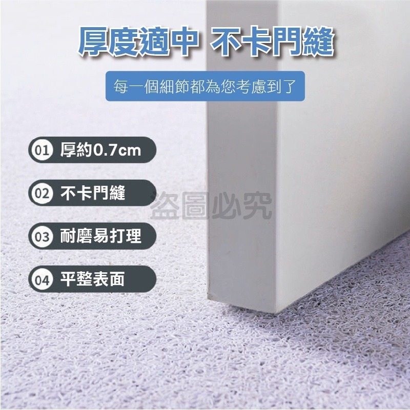 🔥加大超低價🔥絲圈地墊 刮泥絲圈地墊門口地墊刮泥蹭土地墊PVC地墊 玄關地墊刮泥地墊 玄關墊 腳踏墊 大尺寸地墊-細節圖6