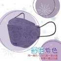 雪花-黑 淨新成人KF94 一盒25片