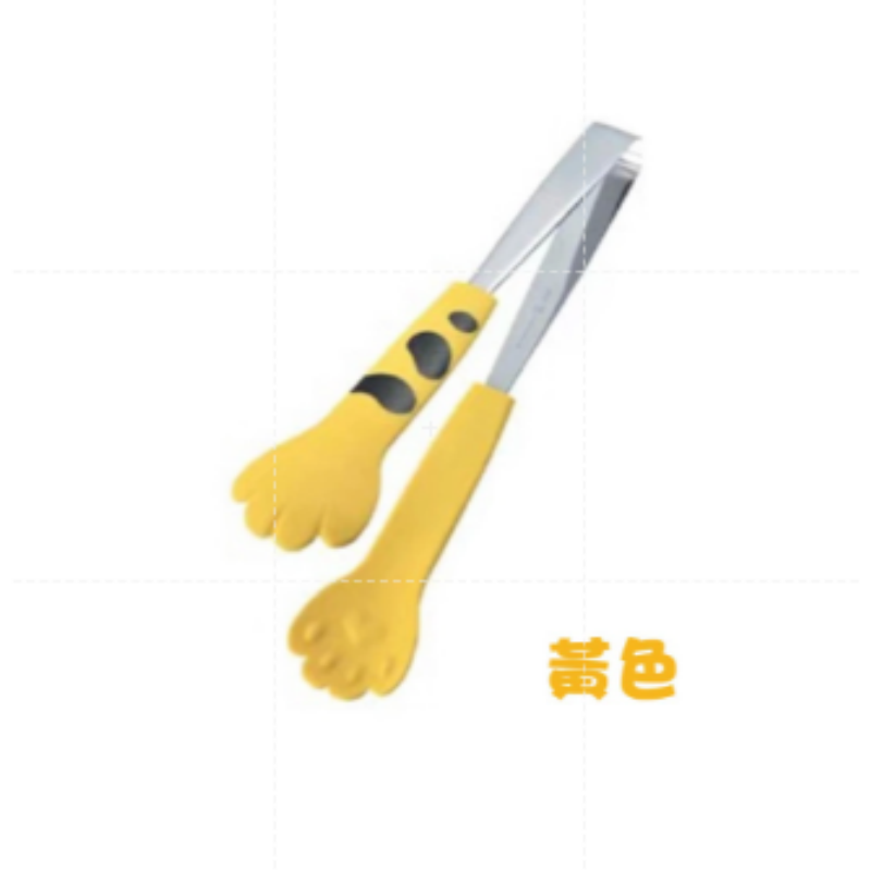 L 黃色 貓掌烘焙夾