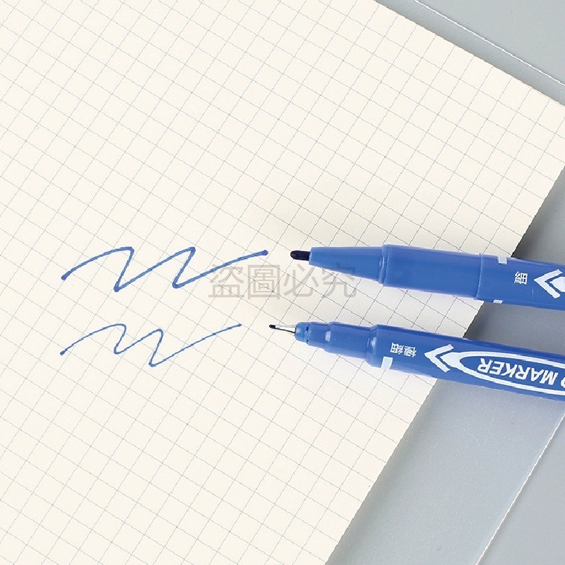 🔥台灣發貨🔥油性奇異筆 雙頭簽字筆 速乾奇異筆 雙頭油性奇異筆 油性記號筆 油性筆簽字筆奇異筆標記筆 馬克筆-細節圖8