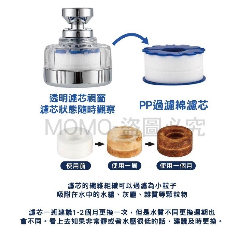 🔥去除雜質🔥水龍頭過濾器 淨水器 廚房過濾淋浴過濾器萬向水龍頭過濾器 增壓水龍頭 濾芯 過濾 增壓淨水 萬用過濾器-細節圖6