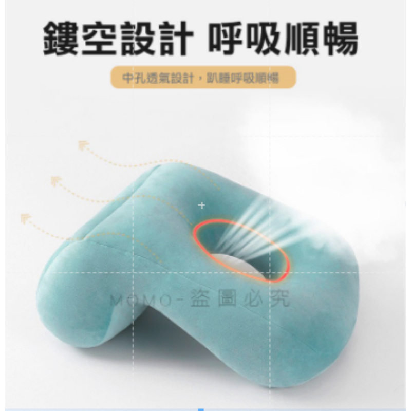 🔥台灣發貨🔥午休睡眠 旅行枕頭人體工學午睡枕辦公室趴睡枕 午休睡眠枕 慢回彈睡眠枕 透氣趴睡枕 午覺枕 出國枕頭-細節圖4