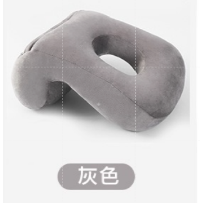 🔥台灣發貨🔥午休睡眠 旅行枕頭人體工學午睡枕辦公室趴睡枕 午休睡眠枕 慢回彈睡眠枕 透氣趴睡枕 午覺枕 出國枕頭-規格圖8