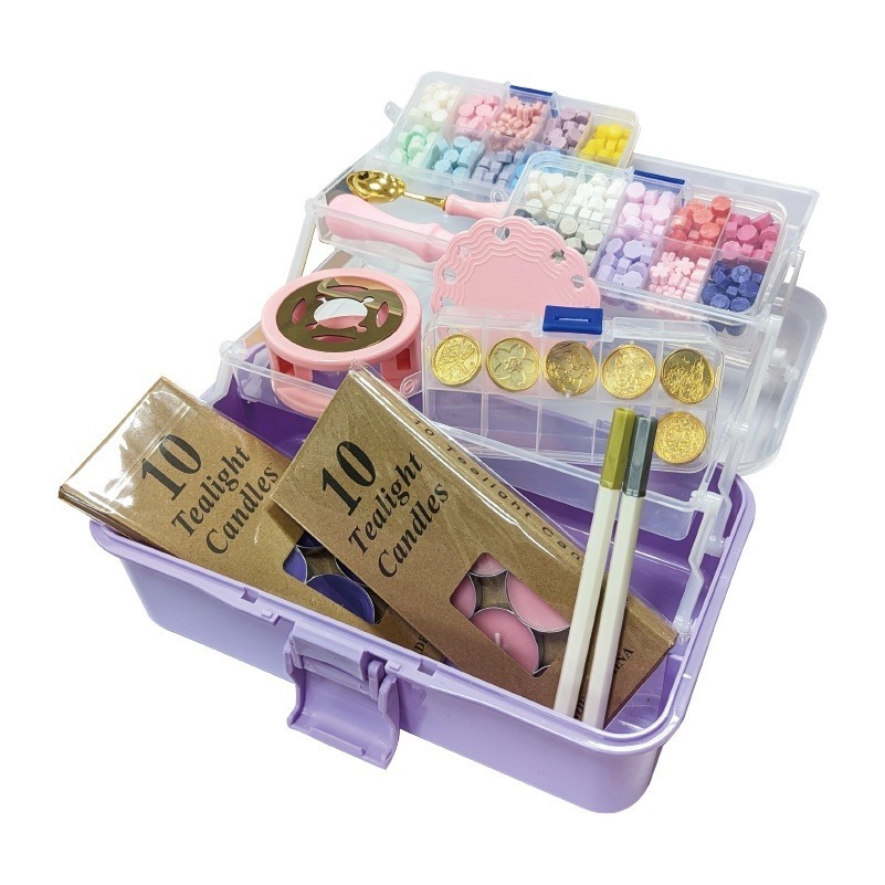 🔥安全蠟質🔥火漆印章套組 火漆印章工具組封蠟印章火漆印章 漆印章禮盒火漆章封蠟粒 蠟粒 蠟粒補充包 聖誕禮物-細節圖2