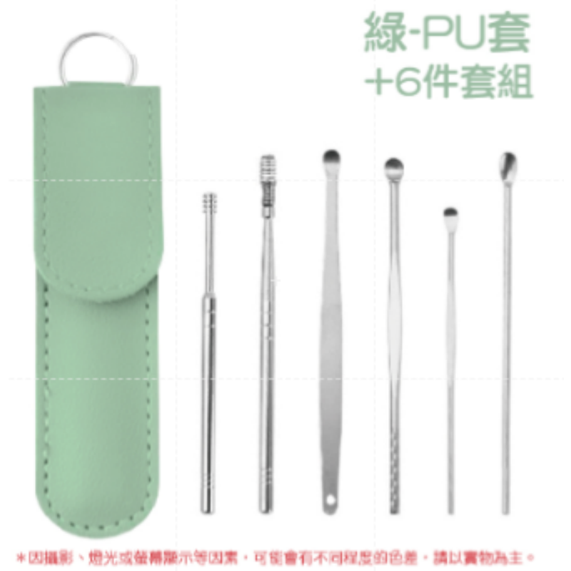 🔥台灣發貨🔥發光掏耳棒兩件套 兒童安全掏耳器套裝帶燈挖耳棒 鑷子耳扒耳勺發亮挖耳神器 挖耳屎清耳屎掏耳朵 挖耳朵-規格圖9