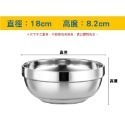18cm 不鏽鋼雙層碗