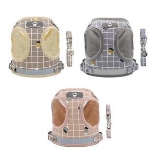 ✨夜間反光✨寵物胸背帶 小型犬胸背帶貓咪胸背帶 小狗胸背帶牽引繩 防掙脫 寵物透氣胸背帶 胸背 外出牽繩 寵物用品-細節圖2