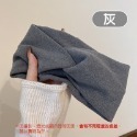 🔥0壓迫感🔥寬邊交叉髮帶 寬邊髮帶氣質髮帶 頭巾 髮飾 配件 時尚配件 網紅 交叉髮帶 韓版氣質髮帶 髮帶 飾帶-規格圖9