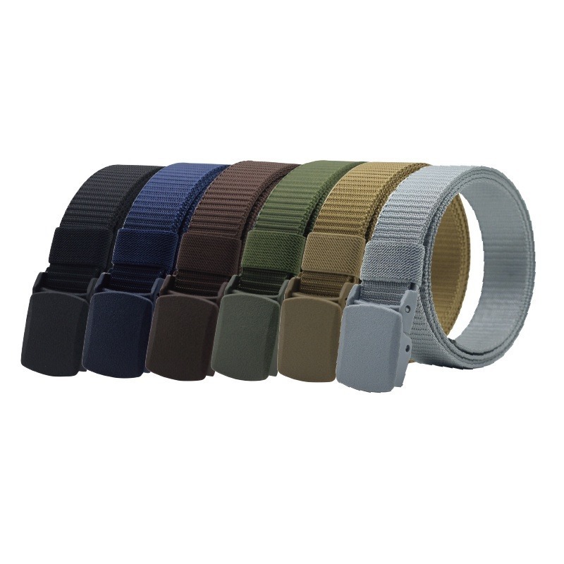 🔥可過安檢🔥尼龍腰帶無金屬尼龍腰帶 POM塑鋼扣頭 POM腰帶 腰帶 戰術腰帶 防過敏腰帶 皮帶-細節圖2