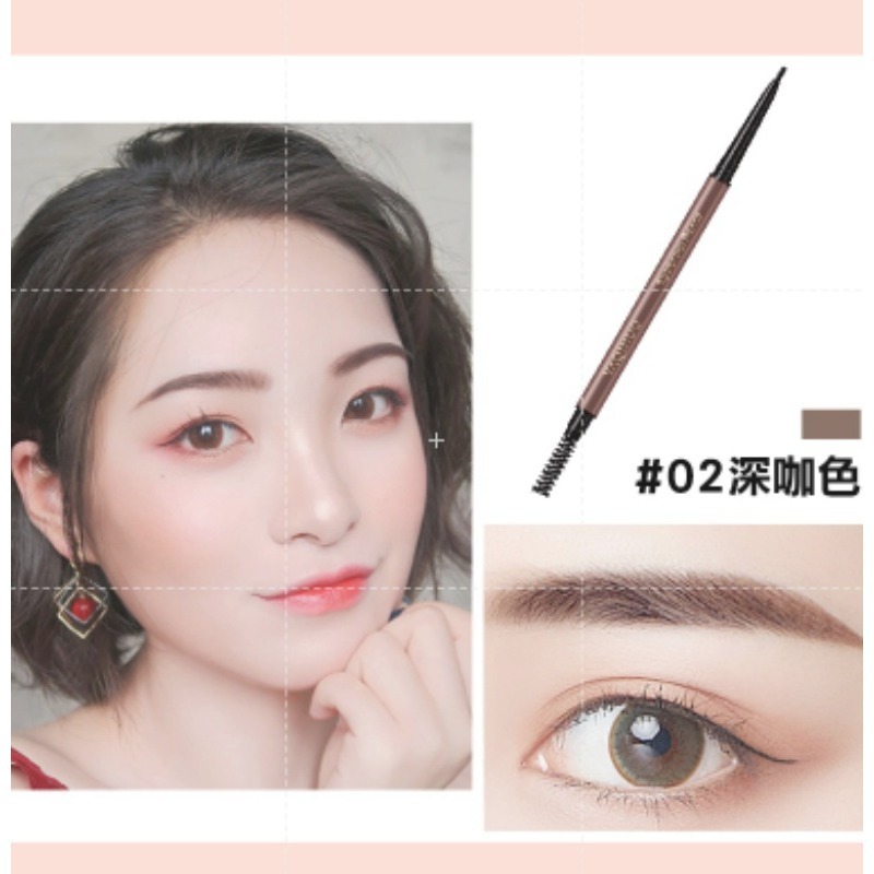 ✨柔韌纖細✨雙頭眉筆 眉筆 雙頭眉筆 防水眉筆 防汗眉筆 持色眉筆 防水防汗不脫色 眉毛筆 修眉筆 造型眉筆 化妝品-規格圖9