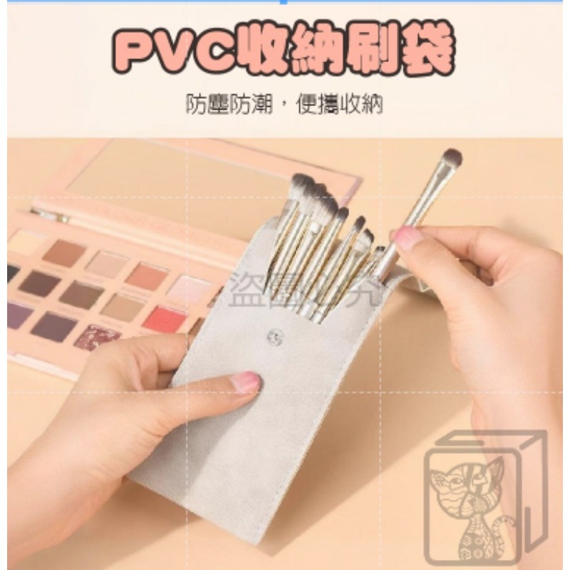 🔥INS熱款🔥眼部化妝刷 化妝刷套組 刷具組 彩妝 便攜刷子 化妝刷 美妝刷具組 化妝刷套裝眼影刷遮瑕刷鼻影刷-細節圖6