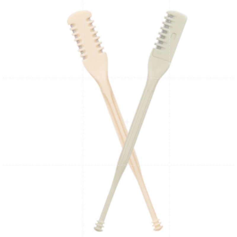 🔥旋轉修毛🔥雙頭鼻毛刀 梳齒鼻毛刀修剪器 清潔鼻毛鼻毛刀鼻毛修剪器 鼻毛剪 旋轉鼻毛刀修鼻毛刀挖耳勺剃鼻毛-細節圖2