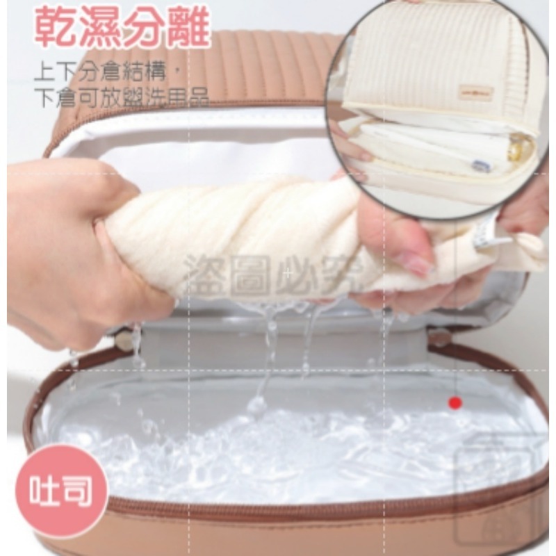 🔥大容量🔥蛋糕化妝包 旅行化妝包 化妝品收納包 化妝包 洗漱包 美妝收納 旅行洗漱包 大容量化妝包萬用包洗漱包-細節圖8