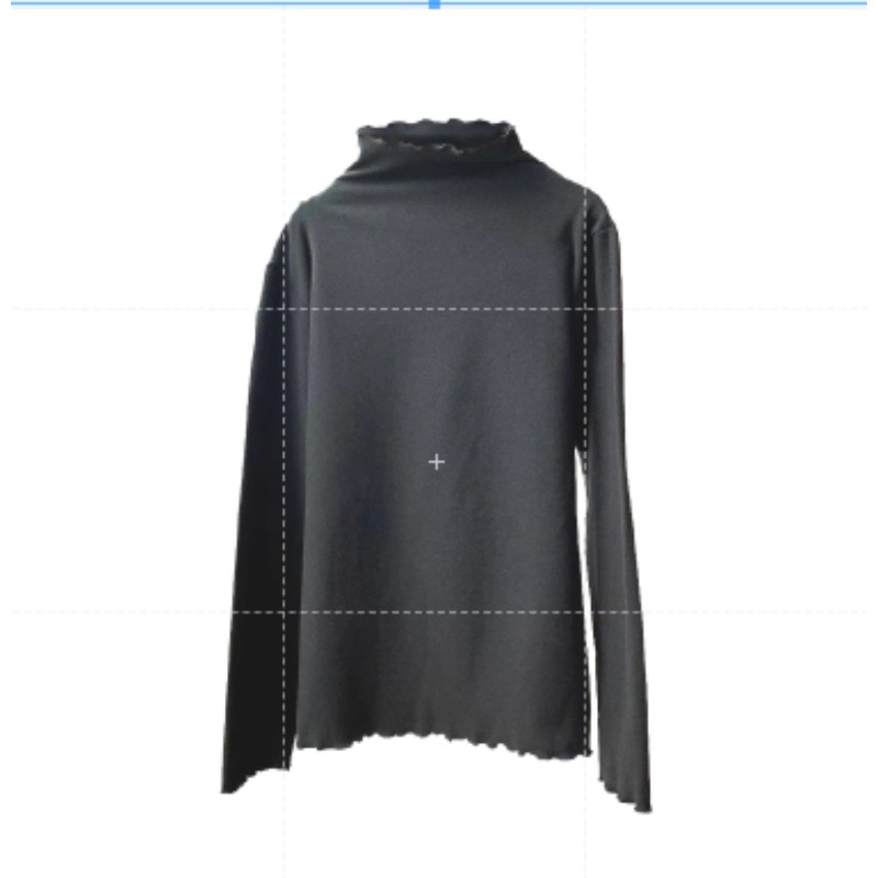 🔥輕柔保暖🔥木耳邊半高領打底衫木耳邊長袖內搭打底衣高領打底衫 半高領打底衫 針織上衣 修身毛衣女 內搭高領上衣 薄-細節圖2