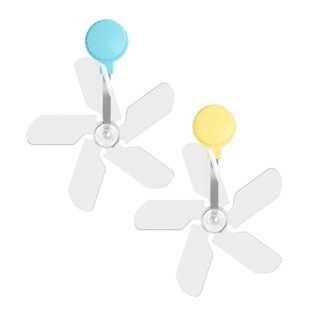 🔥夏季清涼🔥空調疏風扇 空調疏風器 吸盤疏風器 防直吹神器 省電疏風器 冷風擋風器 壁掛式空調導風扇 冷氣導風扇-細節圖3