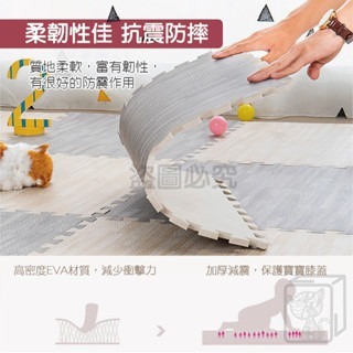 🔥附邊條🔥木紋巧拼 加厚地墊 兒童防撞地墊 嬰兒爬行墊  防滑巧拼  防水地墊 地墊 木紋地墊 防護地墊 軟地墊巧拼-細節圖7