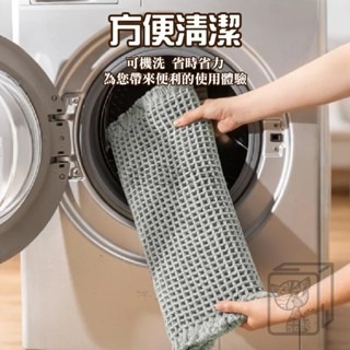 🔥台灣發貨🔥鬆餅格地墊 日式棉麻地墊 華夫格地墊 吸水防滑地墊 浴室地毯 腳踏墊 浴室地墊 吸水地墊 防滑地墊 地墊-細節圖3