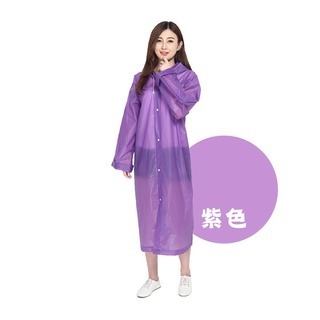 紫色｜一般款｜EVA果凍雨衣