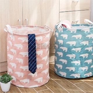 🔥超低價🔥棉麻洗衣籃 棉布圓桶洗衣籃 棉麻收納籃 防水洗衣籃 棉麻收納桶 可折疊籃子 髒衣籃  洗衣袋 洗衣籃-細節圖5