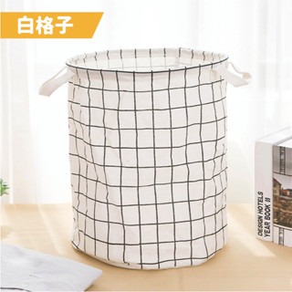 🔥超低價🔥棉麻洗衣籃 棉布圓桶洗衣籃 棉麻收納籃 防水洗衣籃 棉麻收納桶 可折疊籃子 髒衣籃  洗衣袋 洗衣籃-規格圖9