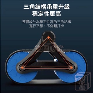 🔥坦克輪🔥自動回彈健腹輪二代 健腹輪自動回彈 健腹滾輪 捲腹輪 健腹輪巨輪 雙輪健腹輪 健腹器 健腹機 健腹 練腹肌-細節圖7