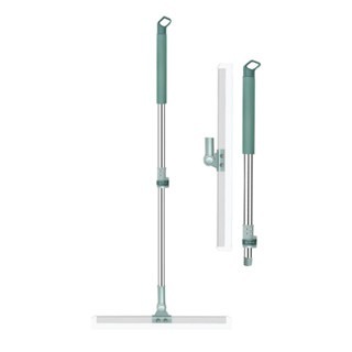 🔥加長刮板🔥魔術刮水掃把 魔術掃把 地板刮水器 除水刮刀 掃刮二合一 玻璃刮水器  刮刀掃把 膠條掃把 浴室刮水器-細節圖7