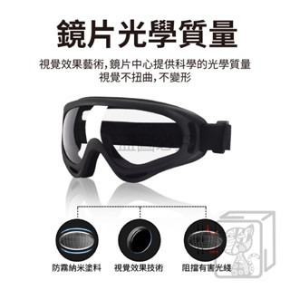 🚴舒適貼合🚴自行車騎行護目鏡 機車護目鏡 騎行眼鏡  防護眼鏡 滑雪眼鏡 越野風鏡 護目鏡 防塵沙護目鏡 風鏡-細節圖5
