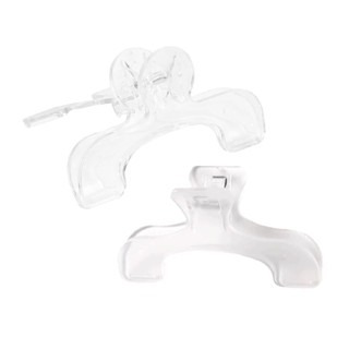 🔥台灣發貨🔥不擋字書夾 寶蓋頭書夾 透明譜夾 透明書夾 實用便簽夾 書本固定 書夾 大夾子 萬用夾 票據夾 固定夾-細節圖2