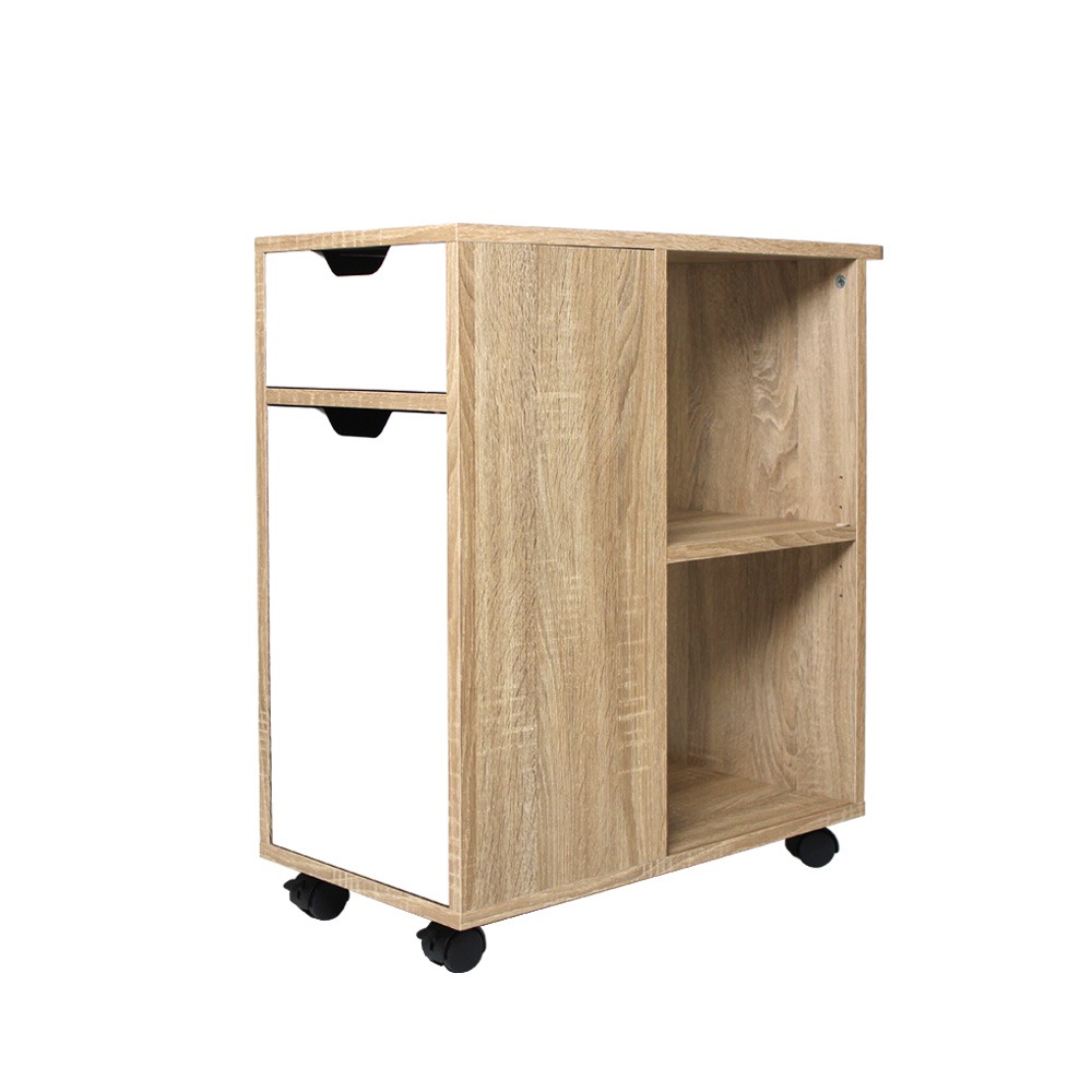 【祈樂森活】樂咖單抽移動櫃 沙發櫃 置物櫃 儲物櫃 工作櫃 DIY組裝 台灣製造-規格圖8