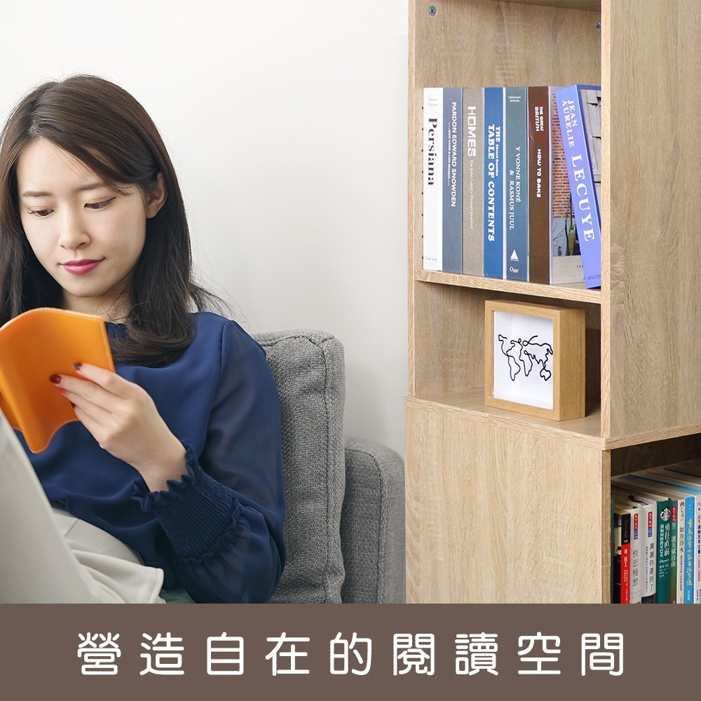 【祈樂森活】托特木質旋轉書櫃 360度旋轉書櫃 展示櫃 旋轉櫃★台灣製造★-細節圖7