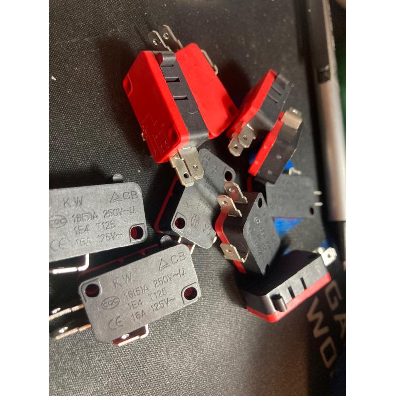 【台北現貨】微波爐電子鍋微動開關門控開關電飯煲觸點開關配件通用行程開關-細節圖2