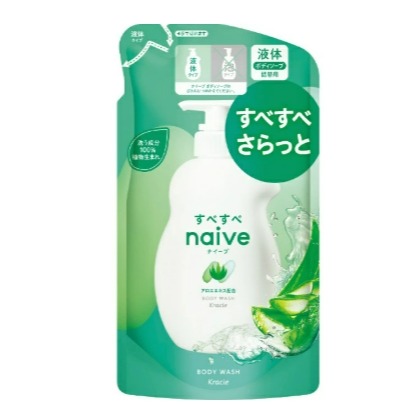Kracie  naive 娜艾菩沐浴乳補充包-380ml 超商上限一個訂單11包.-規格圖3