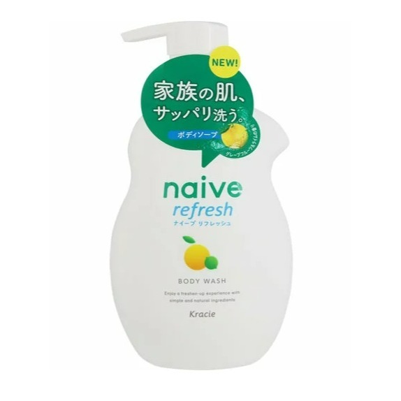 Kracie  naive 娜艾菩沐浴乳瓶裝-530ml-細節圖4