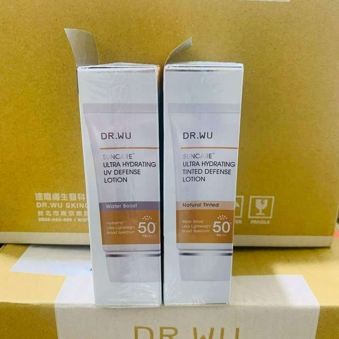 達爾膚 DR.WU全能保濕潤色/清爽無色防曬乳SPF50 PA+++-35ML-細節圖2