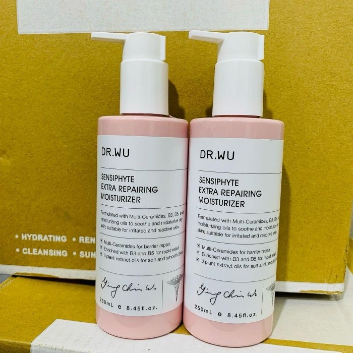 達爾膚 DR.WU瞬適膚舒緩修護保濕乳-250ml 單瓶-細節圖3