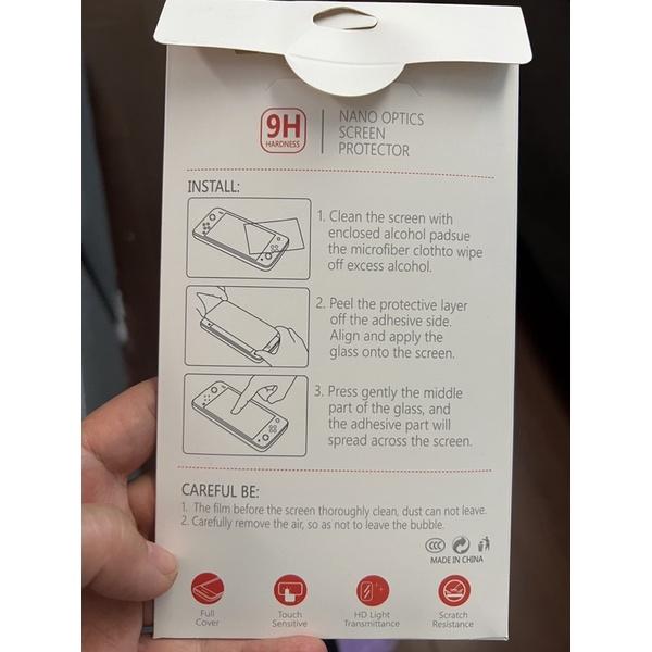 任天堂 Switch 高清鋼化膜電鍍保護貼 9H鋼化防刮玻璃貼 玻璃保護貼 螢幕貼 鋼化玻璃保護膜-細節圖2