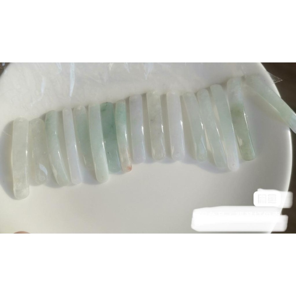 天然玉石緬甸玉翡翠a貨冰種三彩手排配件手鍊手串手環珠寶玉石首飾飾品數款任選其一-細節圖4