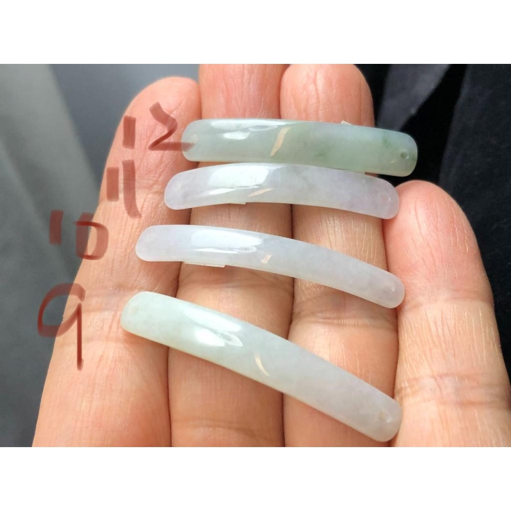天然玉石緬甸玉翡翠a貨冰種三彩手排配件手鍊手串手環珠寶玉石首飾飾品數款任選其一-細節圖9